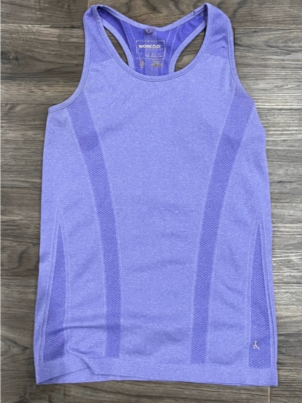 Purple Racerback Performance Tank Top